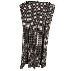 Joseph Ribkoff Black White Palazoo Pants